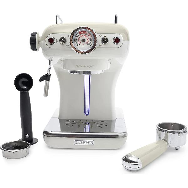 Ariete Cafetera Espresso De Pie 1389 De 0,9 L En Color Beige , Leroy Merlin