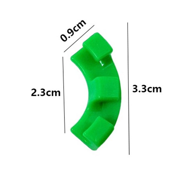 Pinces de pliage de plantes à 90 °, 10 pièces, outil de pliage de plantes, Support de vigne de légumes, Clips de Support de jardin - 2