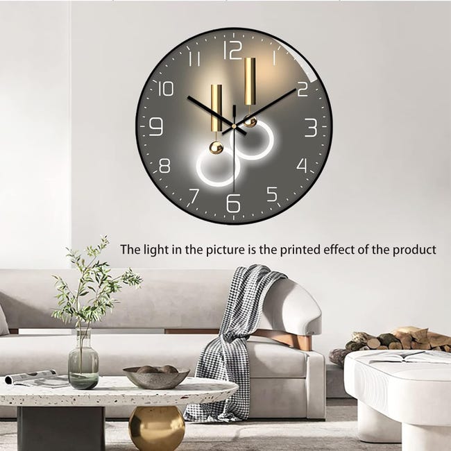 Horloge Murale De 30 Cm De Diamètre Horloge Murale Ronde Europeen Numerique A Quartz Convient Pour Le Salon La Chambre A Coucher Et Letude Noir 80971174 Horloge Murale De 30 Cm De Diamètre Horloge Murale Ronde Europeen Numerique A Quartz Convient Pour Le Salon La Chambre A Coucher Et Letude Noir 80971174