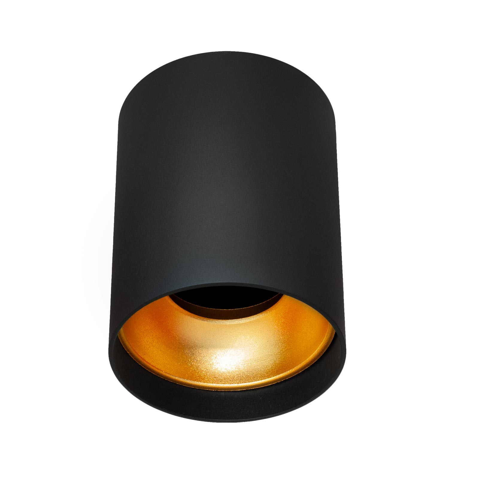 NIKOS plafonnier moderne noir doré plafonnier GU10 LED lumière salle de bain cuisine vitrine boutique bar 230V - 2