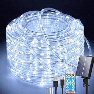 Tubo Luminoso 30 Metri LED Bianco Freddo 720 Luci Per Interno E Per Esterno 88991719 - Foto 11