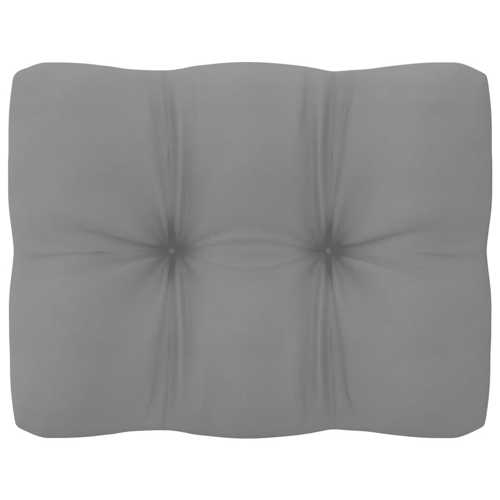 vidaXL Sofá de jardín 2 plazas con cojines madera maciza de pino - 7