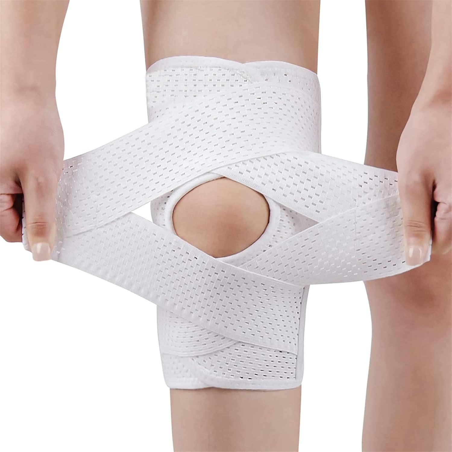 WILLQ Ortesi Rom Ginocchio per ACL MCL PCL Supporto Stabilizzante per Il Recupero Post-operatorio Tutore del Ginocchio Rotuleo per Stabilizzazione Recupero Immobilizzatore del Ginocchio
