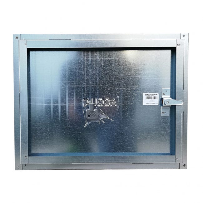 AFLEX Sportello Ispezione Inox Sportello Contatore Acqua Cornice