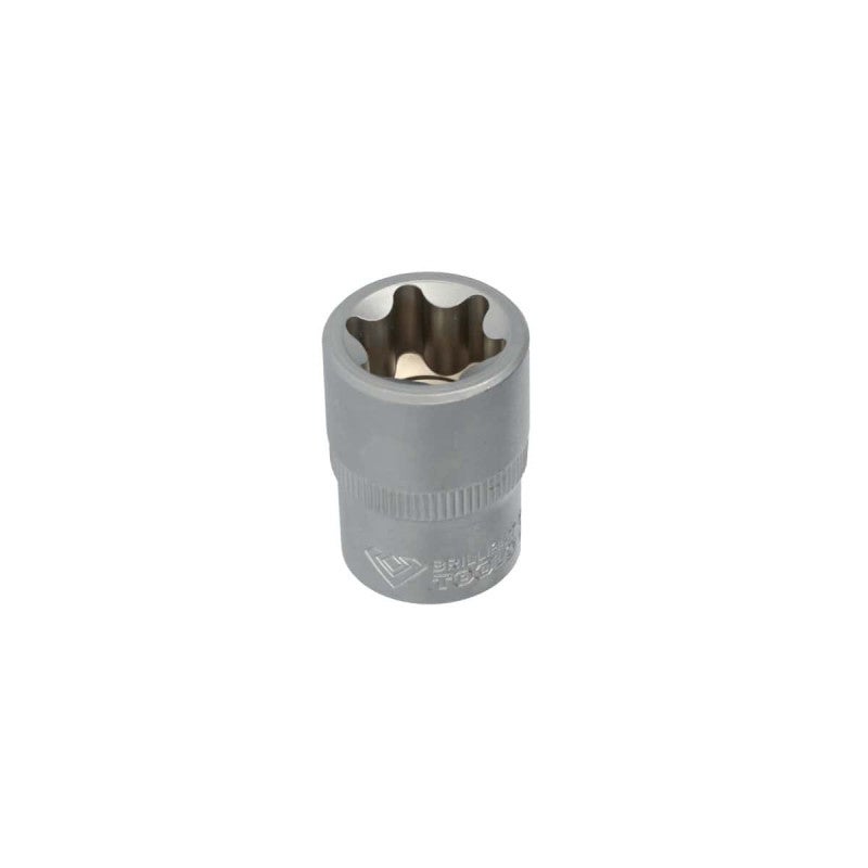 BRILLIANT TOOLS BT022846 Bussola E Torx 1/2", E20 [Powered by KS TOOLS]