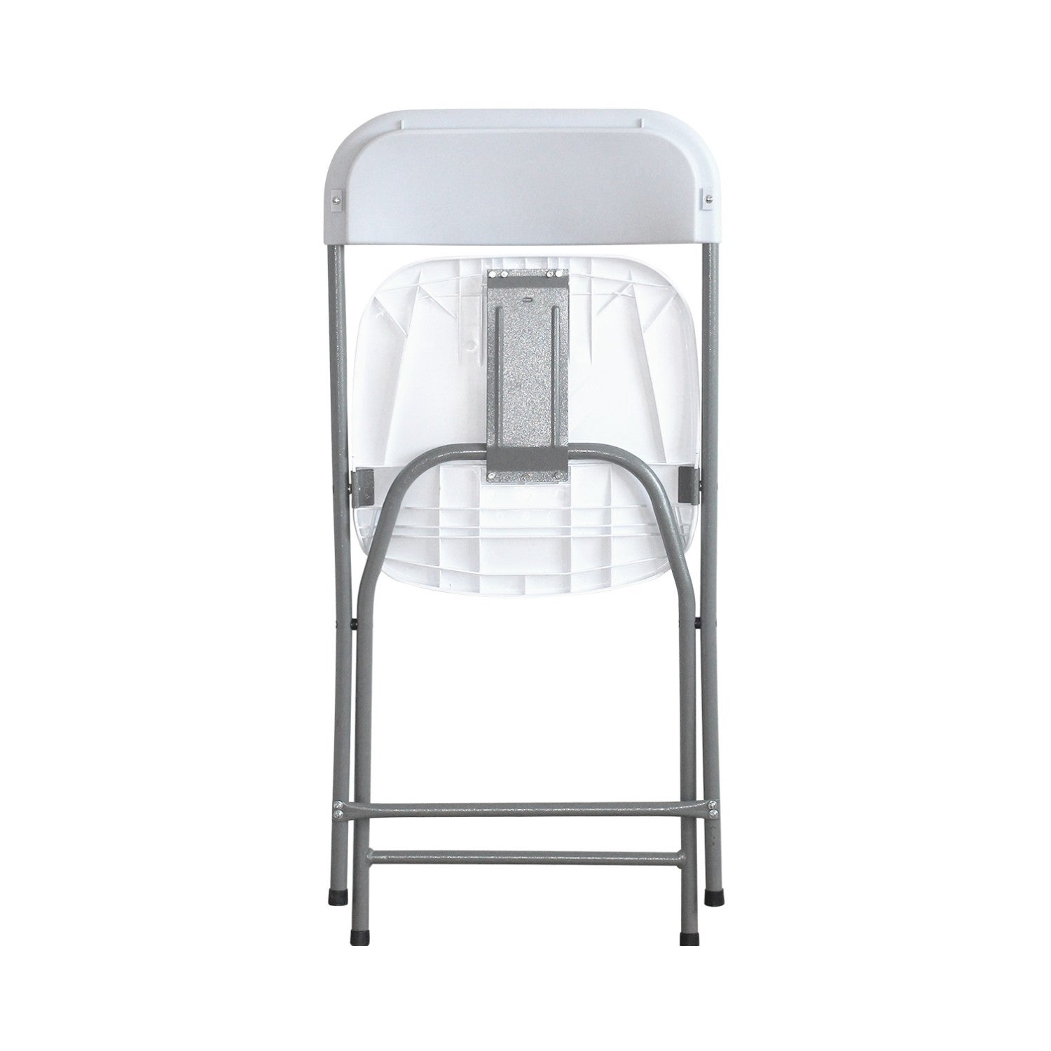 Chaise de jardin pliable sans coussin 7hSeven House en Résine Blanc - 5