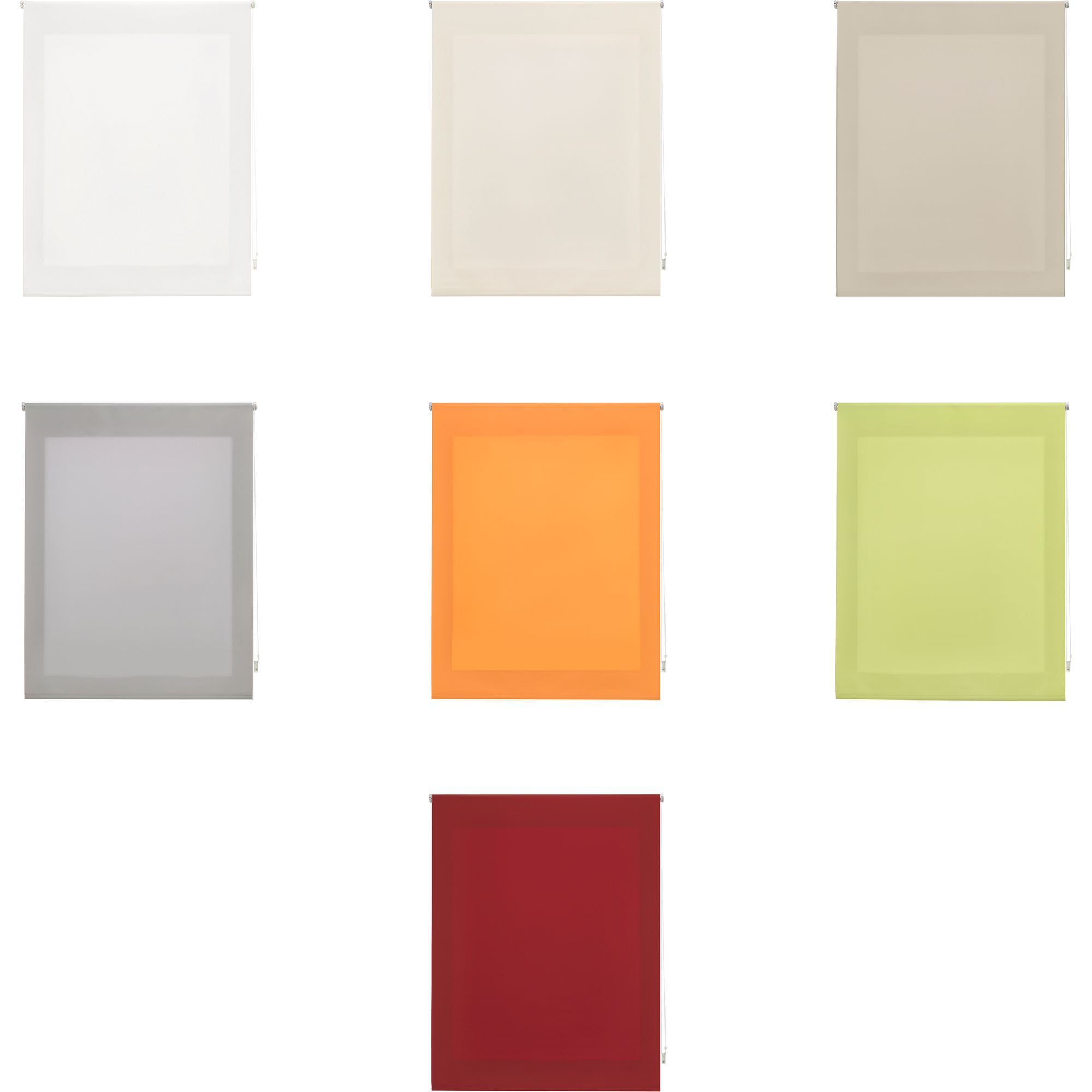 ECOMMERC3 | Tenda Liscia Traslucida Easyfix Misura 37x180 Larghezza x Altezza - Tenda SENZA ATTREZZI Tessuto Misura 34x175 - 5