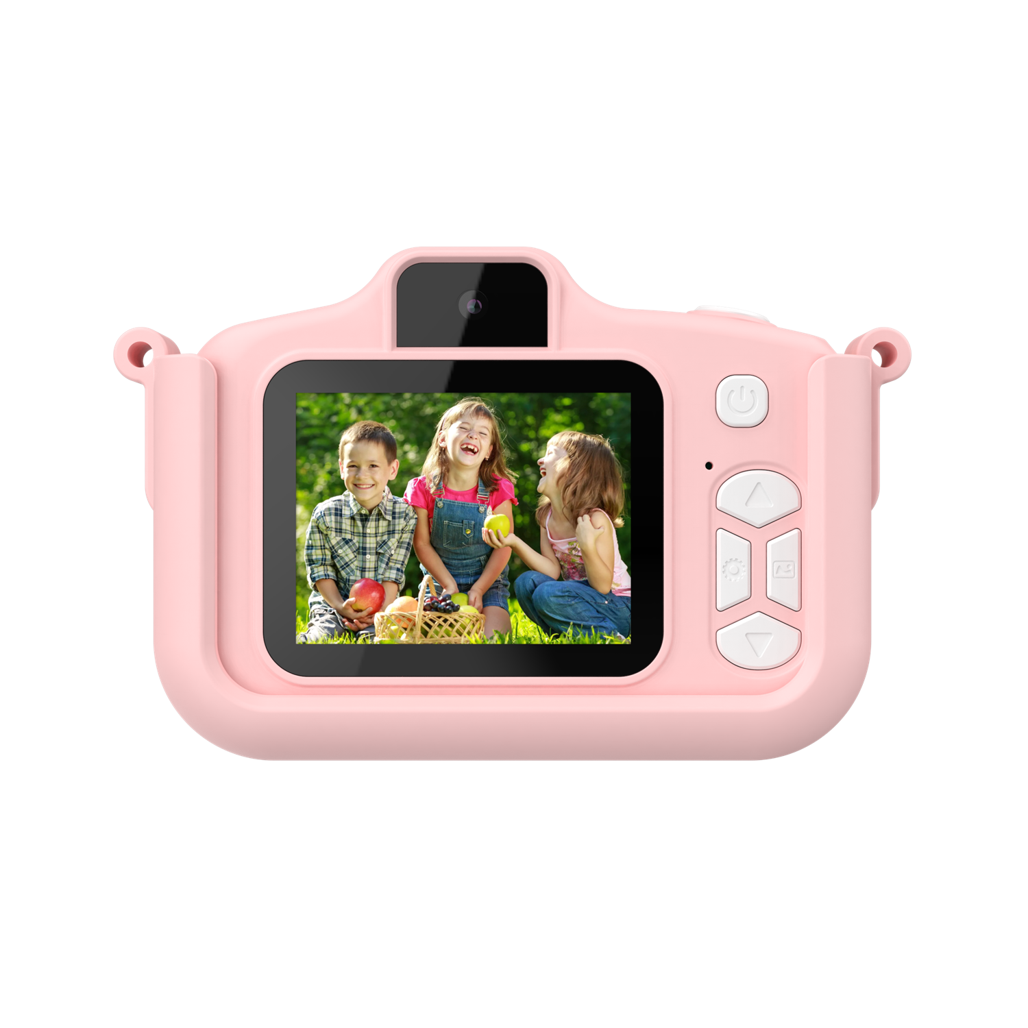Appareil photo T5S Chat rose – double caméra/IPS2''/photo/vidéo/musique ...