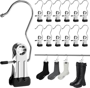 50 Mollette Colorate In Acciaio Inox Per Vestiti E Alimenti – Clip Multiuso Antiruggine - 2