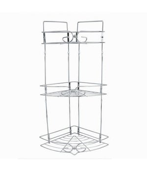 ORGANIZER DA PARETE Bagno Ripiano Angolare Mensola Triangolare EUR 27