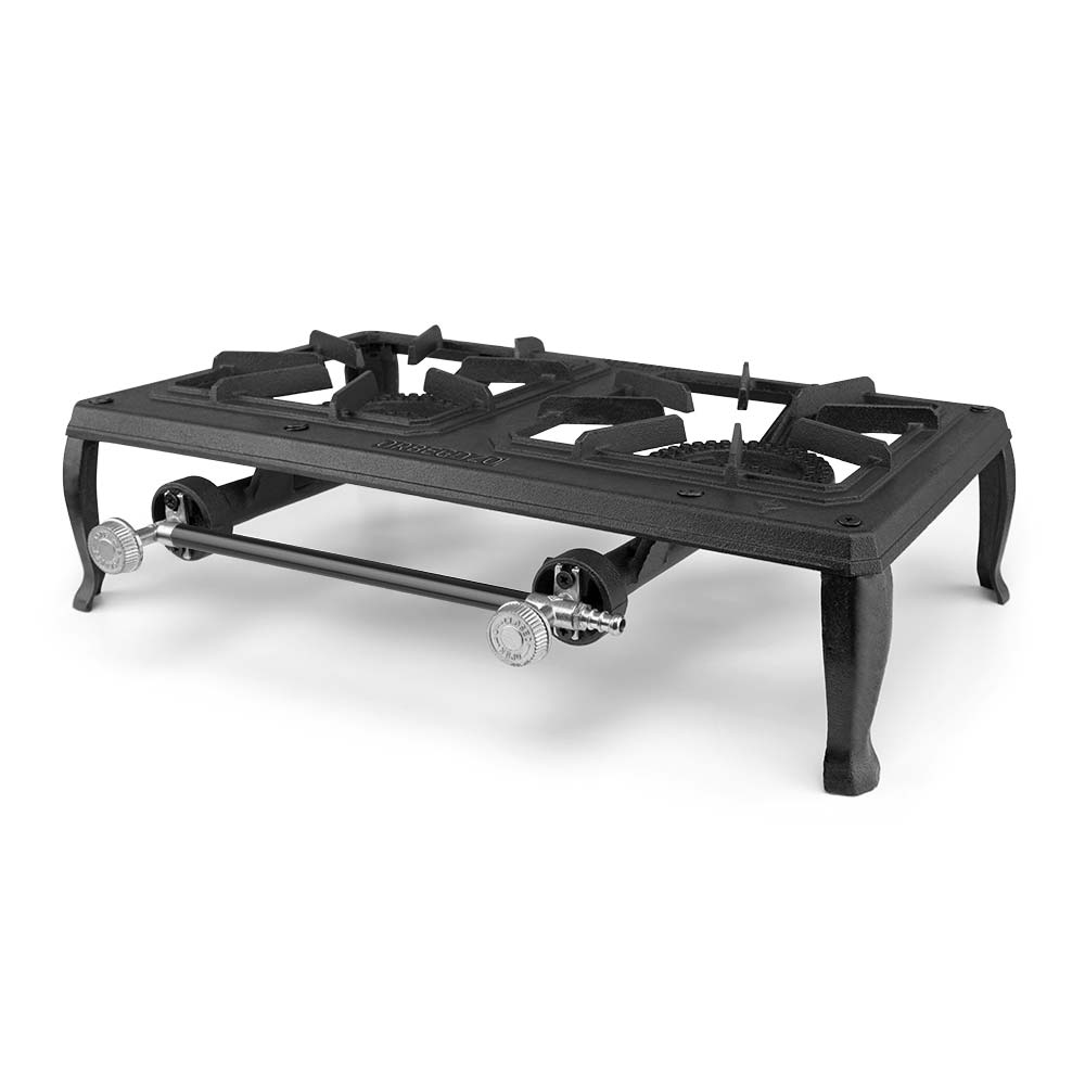 Orbegozo Fo 6200 Hornillo A Gas Para Uso Exterior – Potencia 7 Kw, Cuerpo En Hierro Fundido, Quemador De 12 Cm, Categoría I3+ (G-30/G-31) - Imagen 3