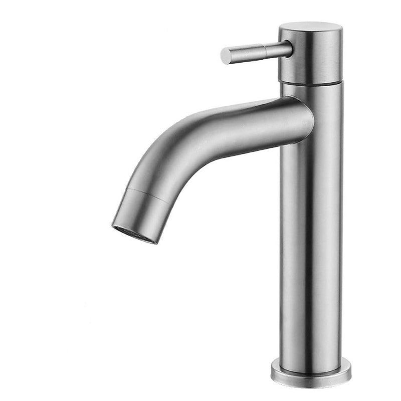 Nowoczesna bateria umywalkowa do łazienki, jednouchwytowa bateria ze stali nierdzewnej, cicha ceramiczna głowica