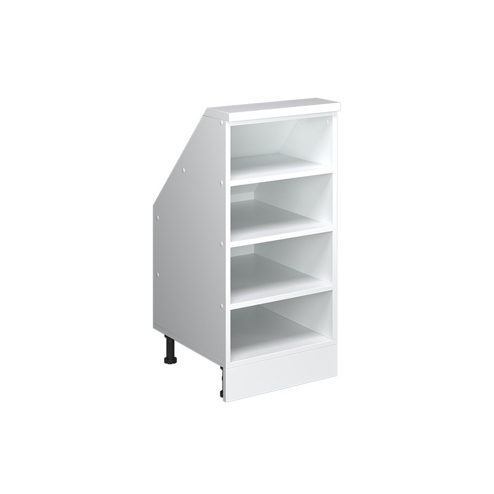 Vicco Szafa na dach skośny Rion, Biały, 40 x 81.6 cm z 4 przegrodami
