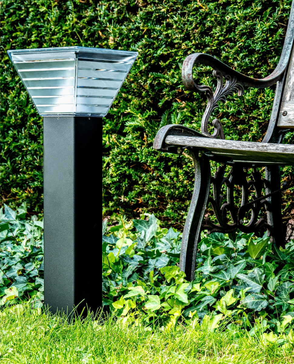 Lampe solaire Iplux® Berlin sur pied 60cm- Haute qualité - Durée de combustion 15 heures - 2