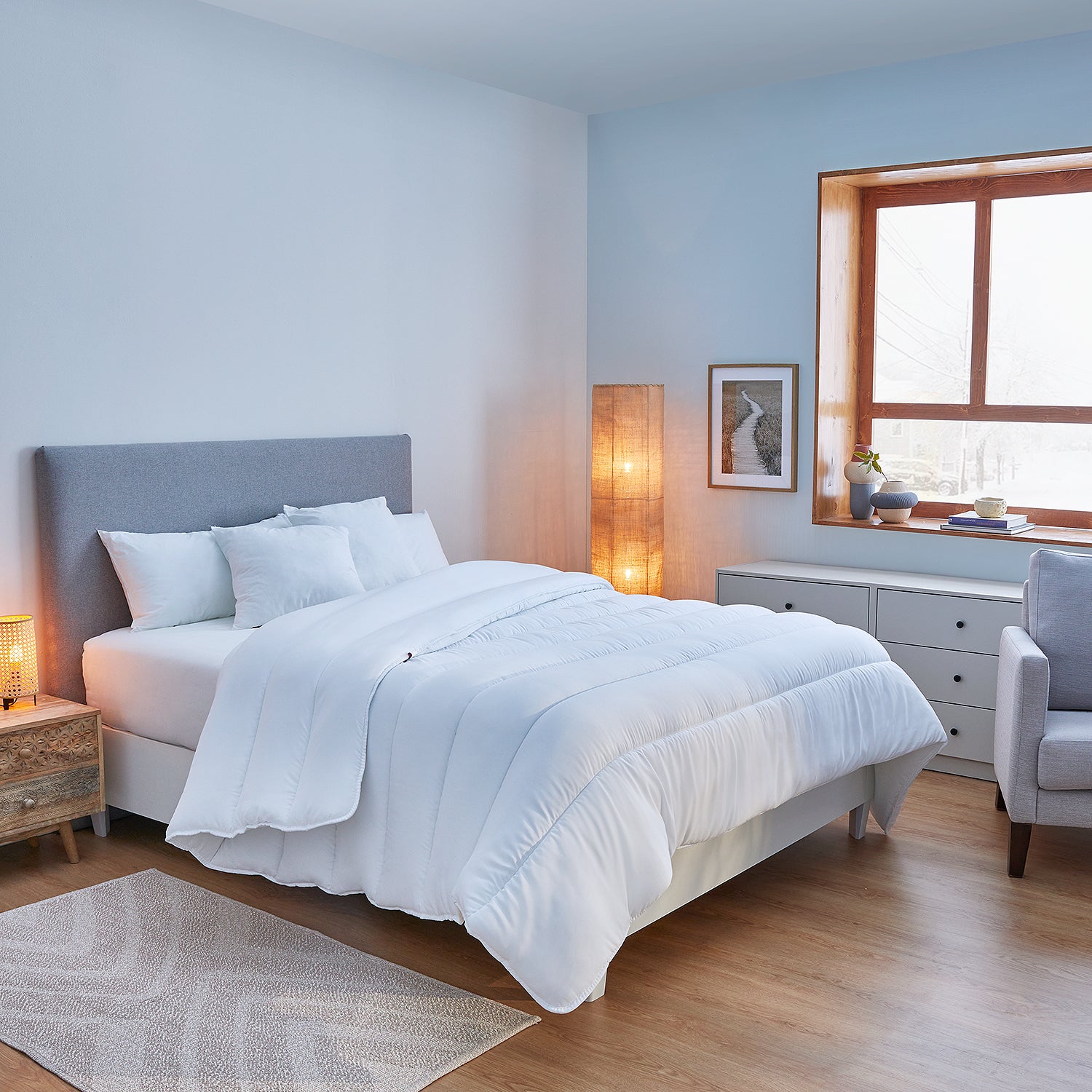 Piumino nordico 500gr fibra Aloe Vera invernale 220x220cm