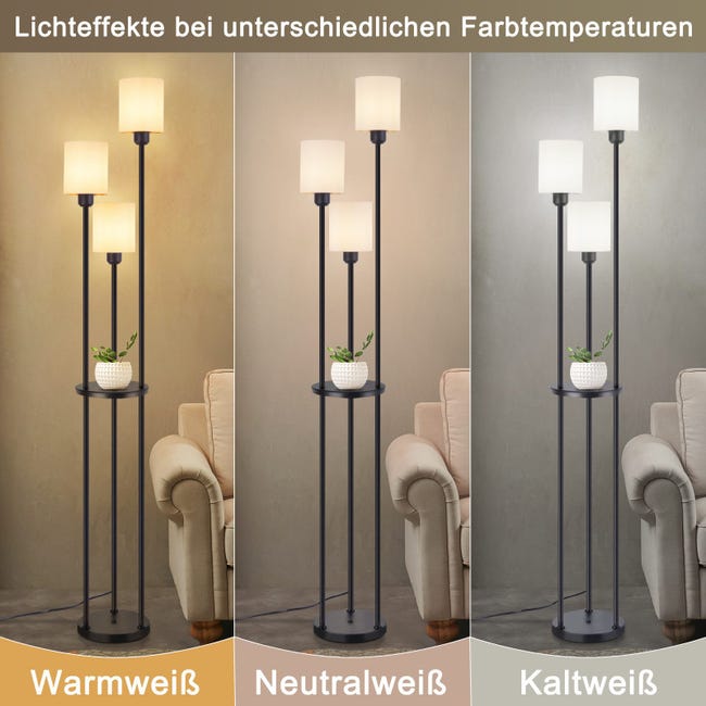 Depuley - Lampada da terra moderna per soggiorno, lampada ad | FindTheDeal Depuley - Lampada da terra moderna per soggiorno, lampada ad | FindTheDeal