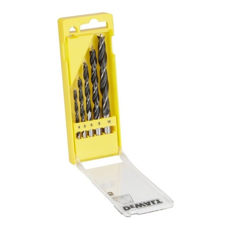 Coffret de 5 mèches à bois DEWALT DT4535-QZ Ø4-10mm - 5