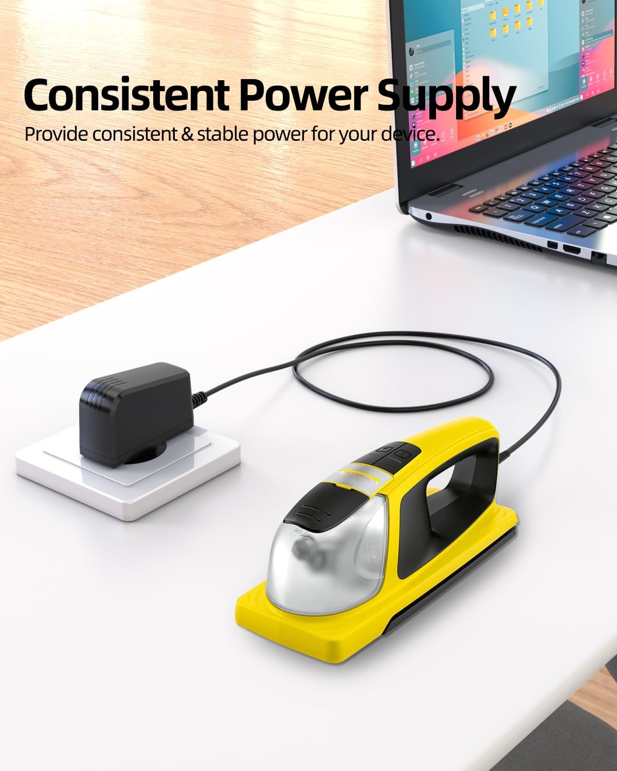 Chargeur pour Karcher Lave Vitre WV2,WV 2 Plus,WV1,WV50,WV,Cable Alimentation Nettoyeur Lave Vitres Kärcher wv60,wv70,wv75,WV5,WV5 Premium Adaptateur - 5