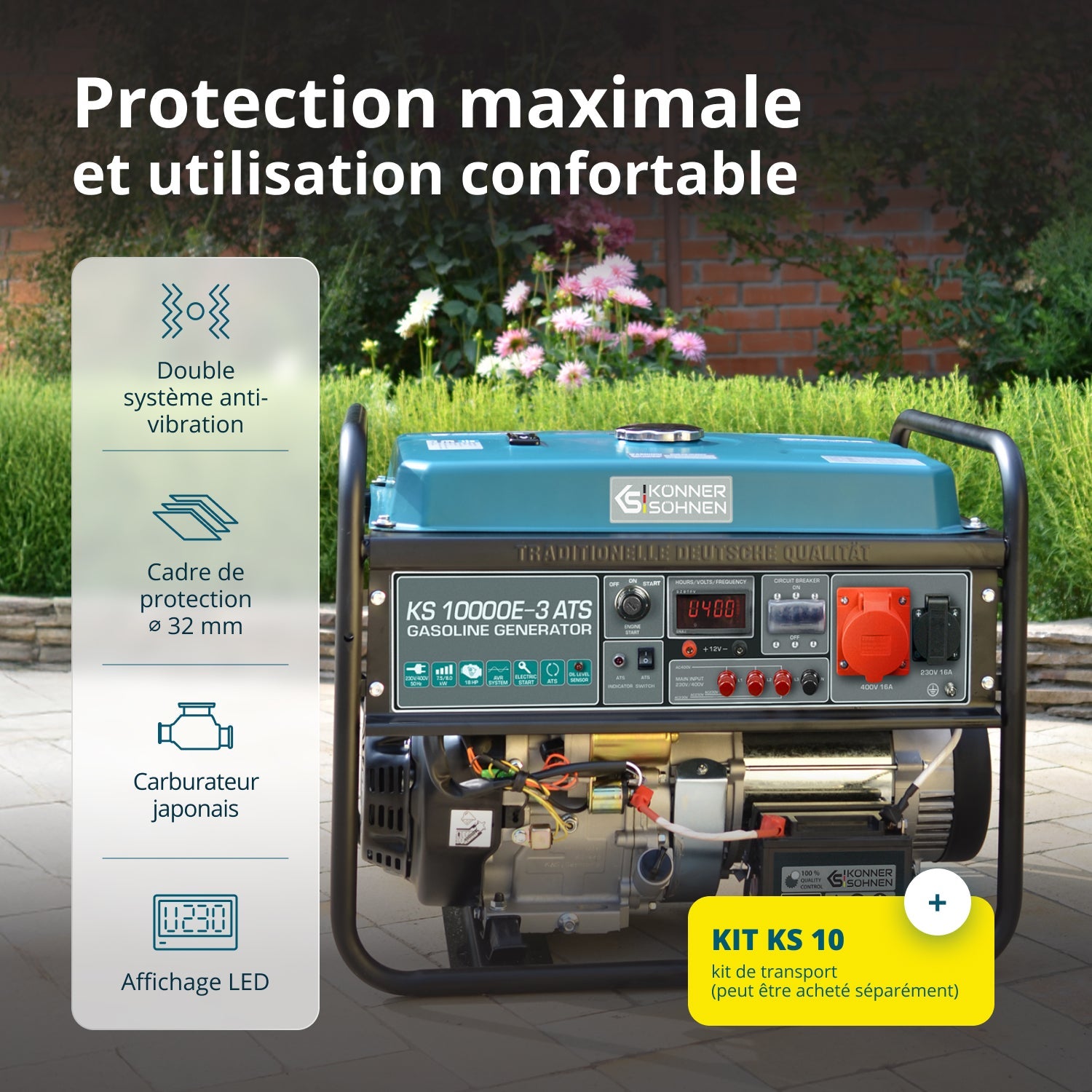 Groupe électrogène à essence 