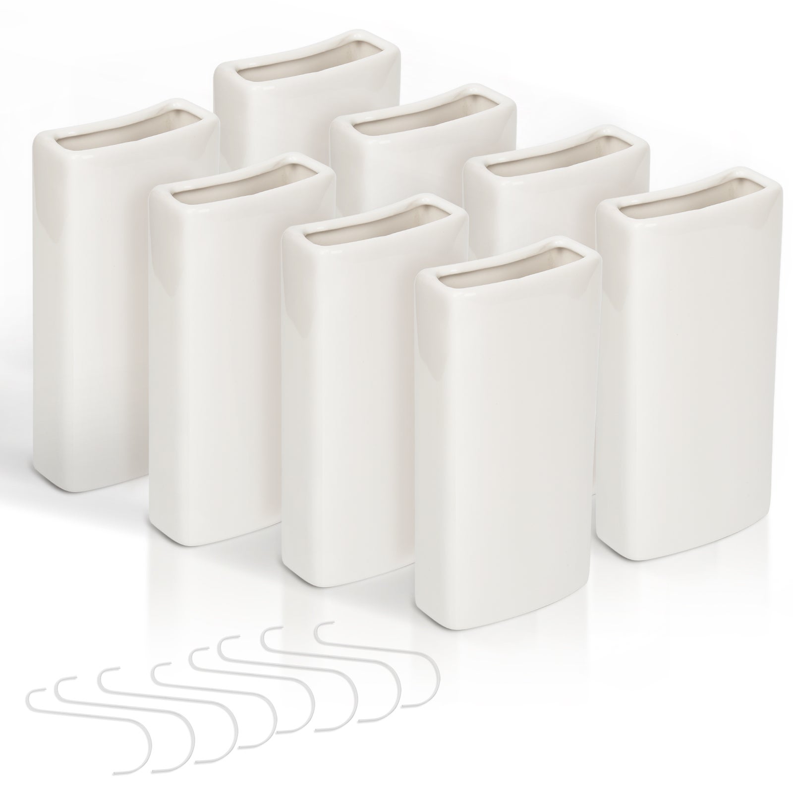 Com-four 3X Humidificateur D'Air Chauffage Céramique Cœur Blanc - 320ml