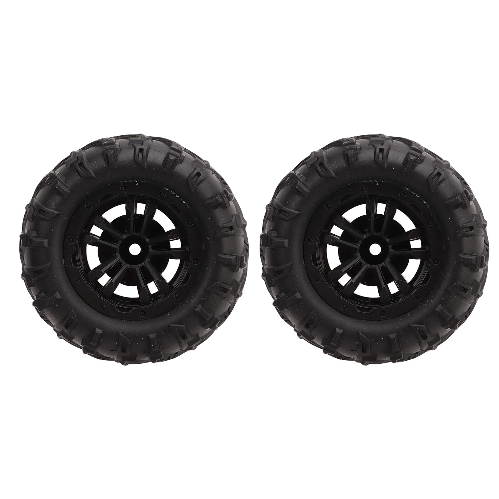 HERCHR Pneumatici Per Auto RC SCY 16101/16102 – 2 Pezzi, Gomma, Diametro 85mm, Larghezza 47mm, Attacco Esagonale 12mm - 4