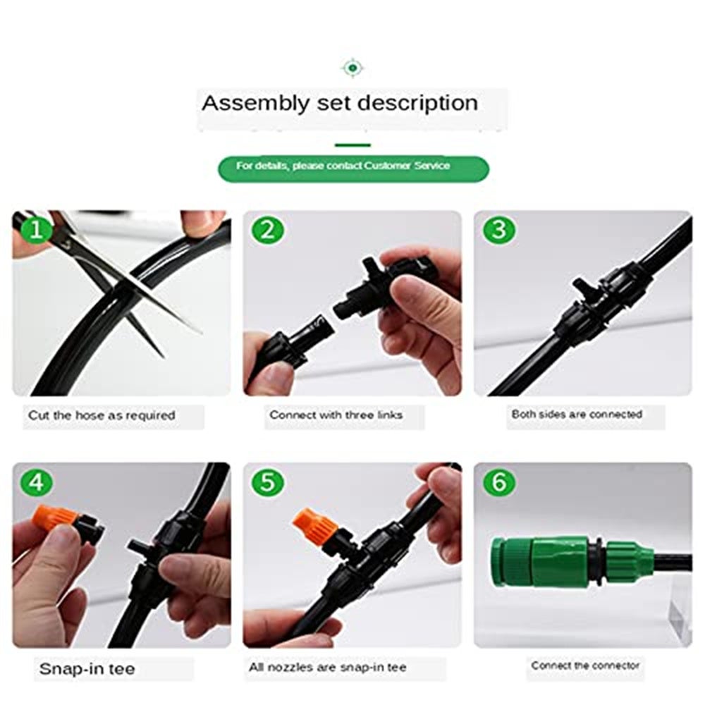 KAKET 20M Kit D'arrosage D'irrigation Automatique de Jardin Système D'irrigation Goutte à Goutte Contrôleur D'irrigation D'arrosage de Jardin - 3