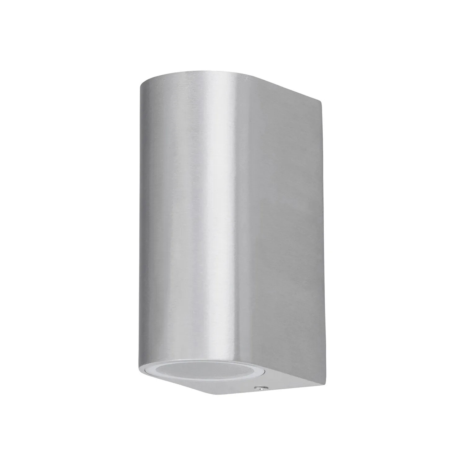 Kinkiet zewnętrzny Chile szczotkowane aluminium 2xGU10x35W wym:14,5x6,5x9,4cm IP44 Rabalux