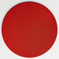 Etagère murale cube DECO-GEM, acier finition époxy rouge, fond même ...