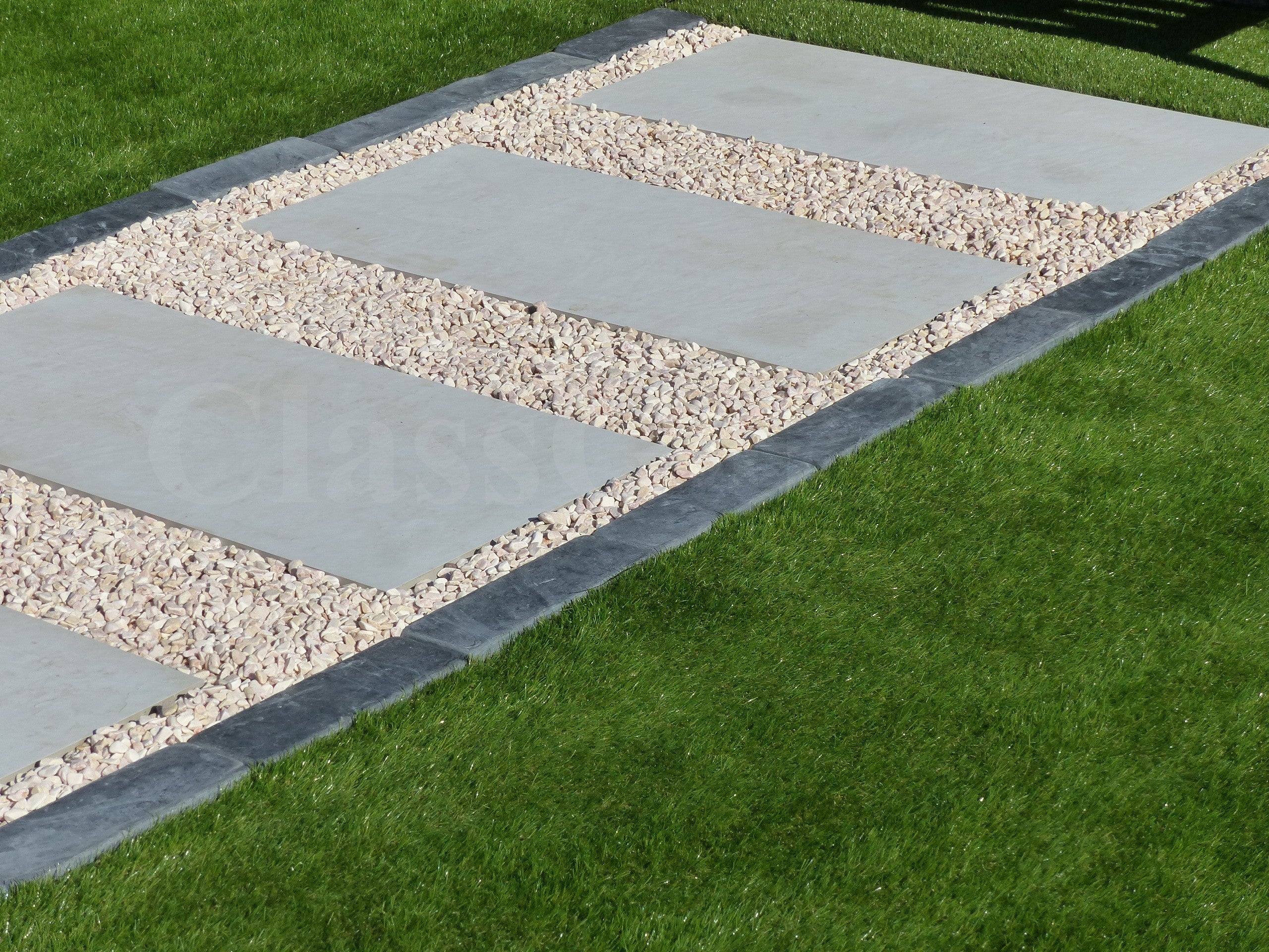 Pas Japonais Couleur Beton Ivoire - Pack de 12 dalles - 4