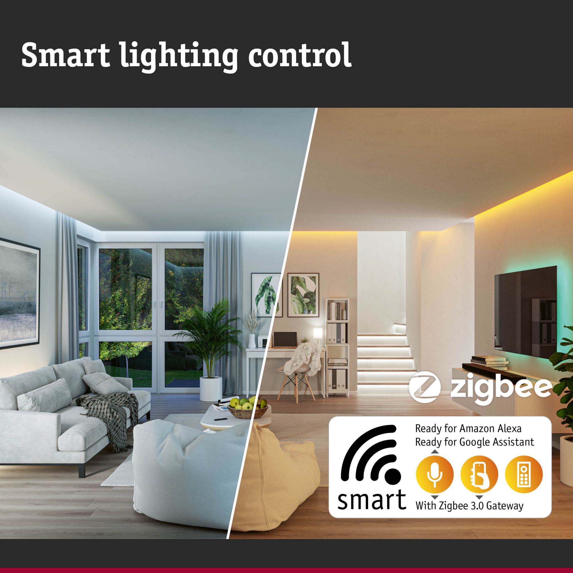 Smart Home Zigbee 3.0 Gateway Smik Blanc, Anthracite - 8