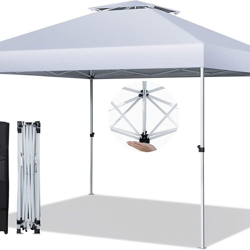 Szklarnia foliowa, 180 x 250 x 230 cm, szklarnia z zwijanymi drzwiami i 2 oknami, domek na pomidory z folią siatkową PE, domek foliowy, zielony