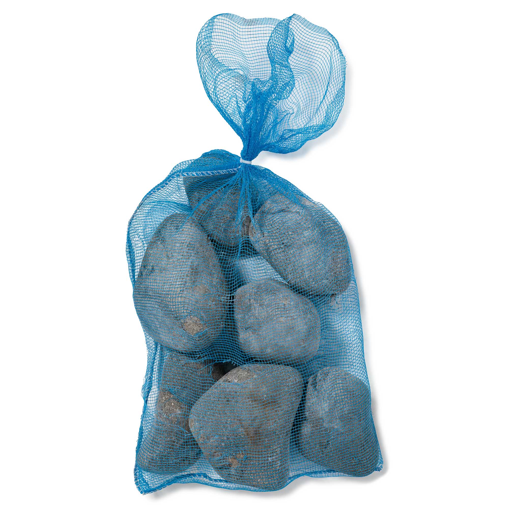 Galet Noir / Gris Ebano 10-15 cm - Filet de 15 kg - RO'MA NATURE - 2