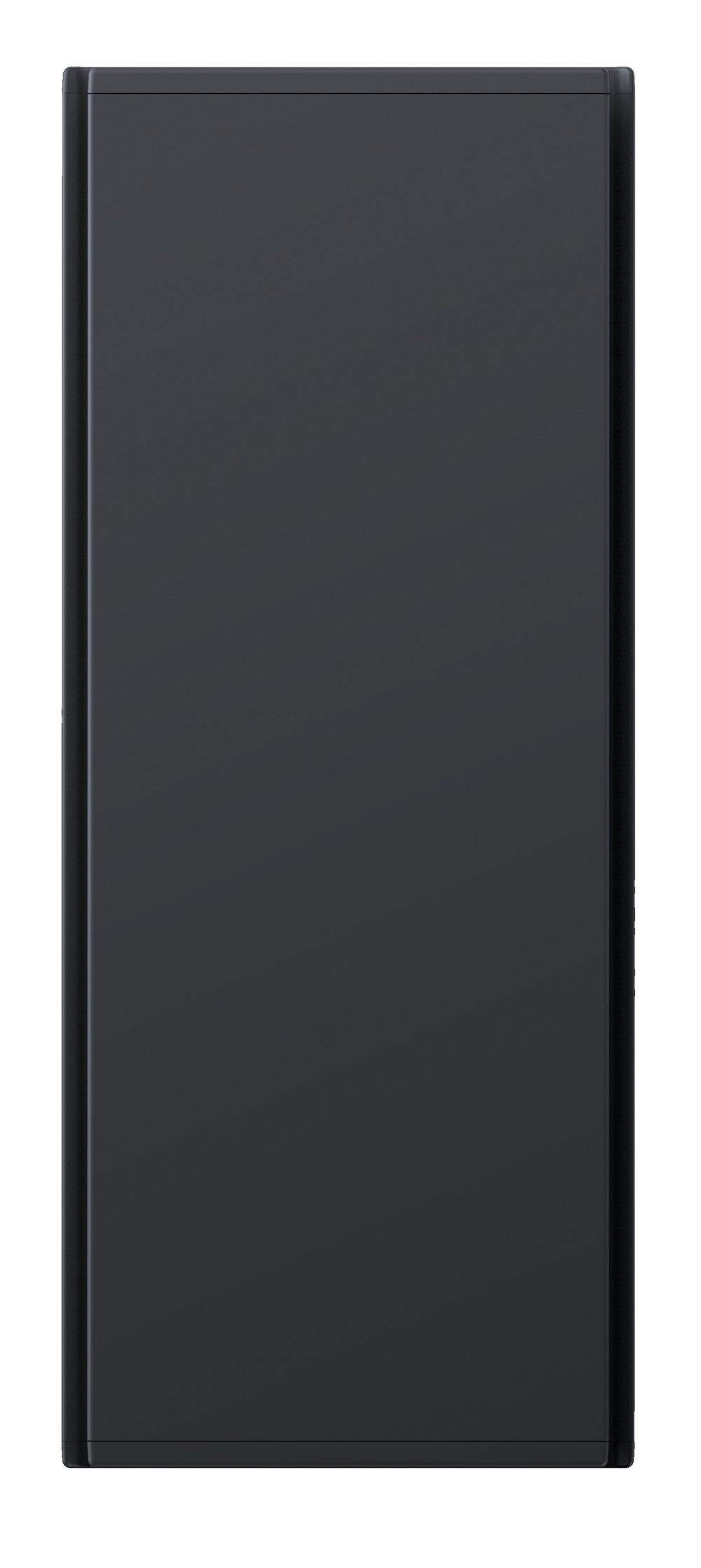 Radiateur électrique vertical 180 x 45 cm anthracite Radialight ICON ICO20111 - Noir mat - 2