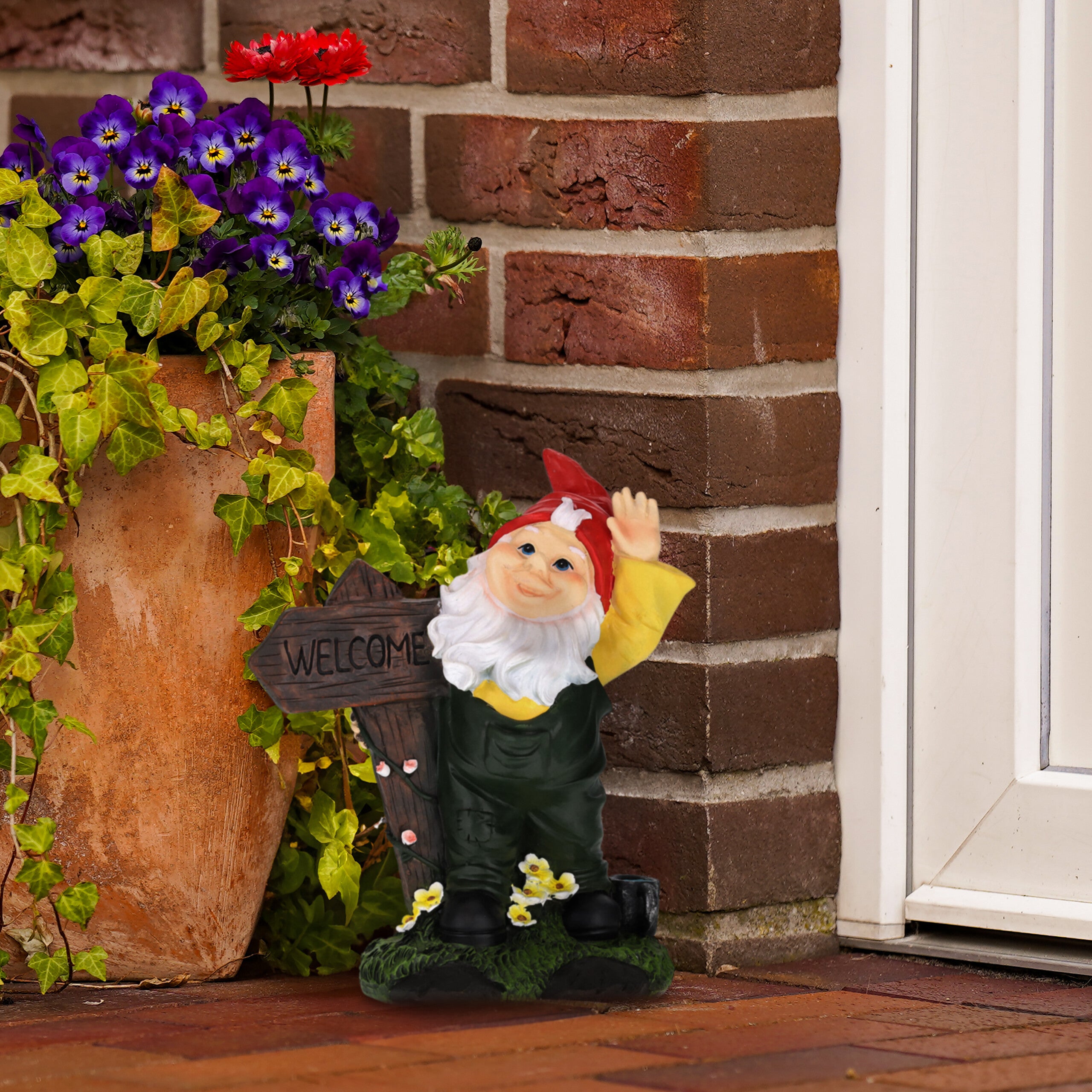 Nain de jardin panneau 