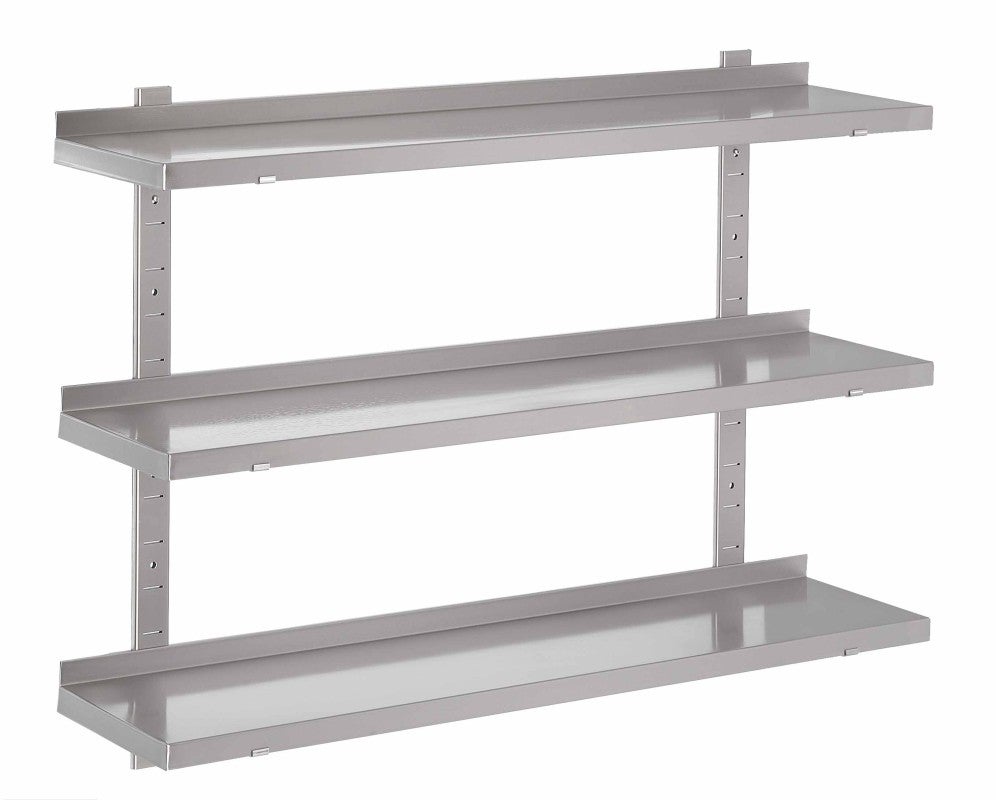 Etagère murale pleine en inox - EML25-180 - CODIGEL main image 1