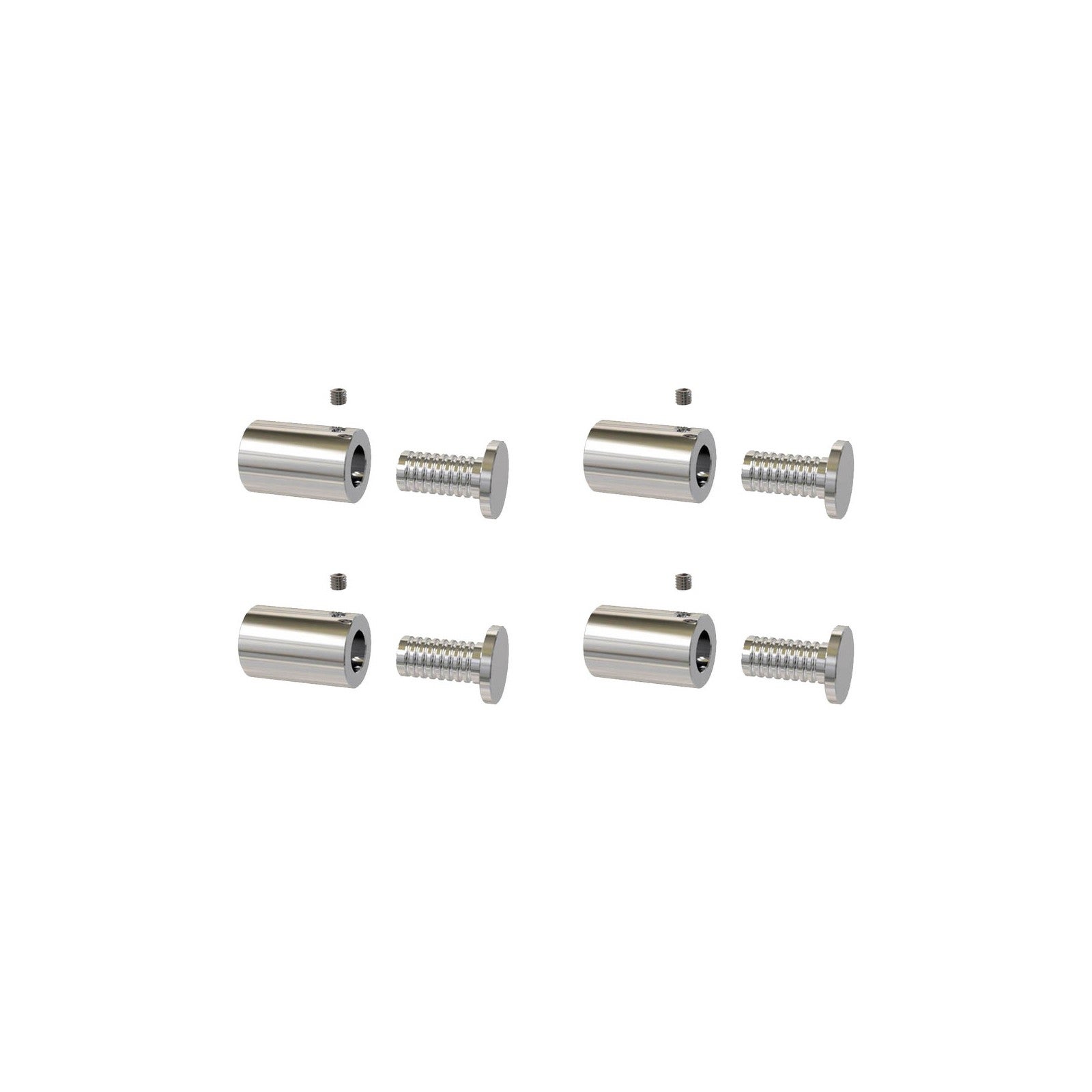 Lot De 4 Entretoises Universelles En Acier Inoxydable Pour Barbecue Sphérique - Support Stable Pour Plaque De Cuisson