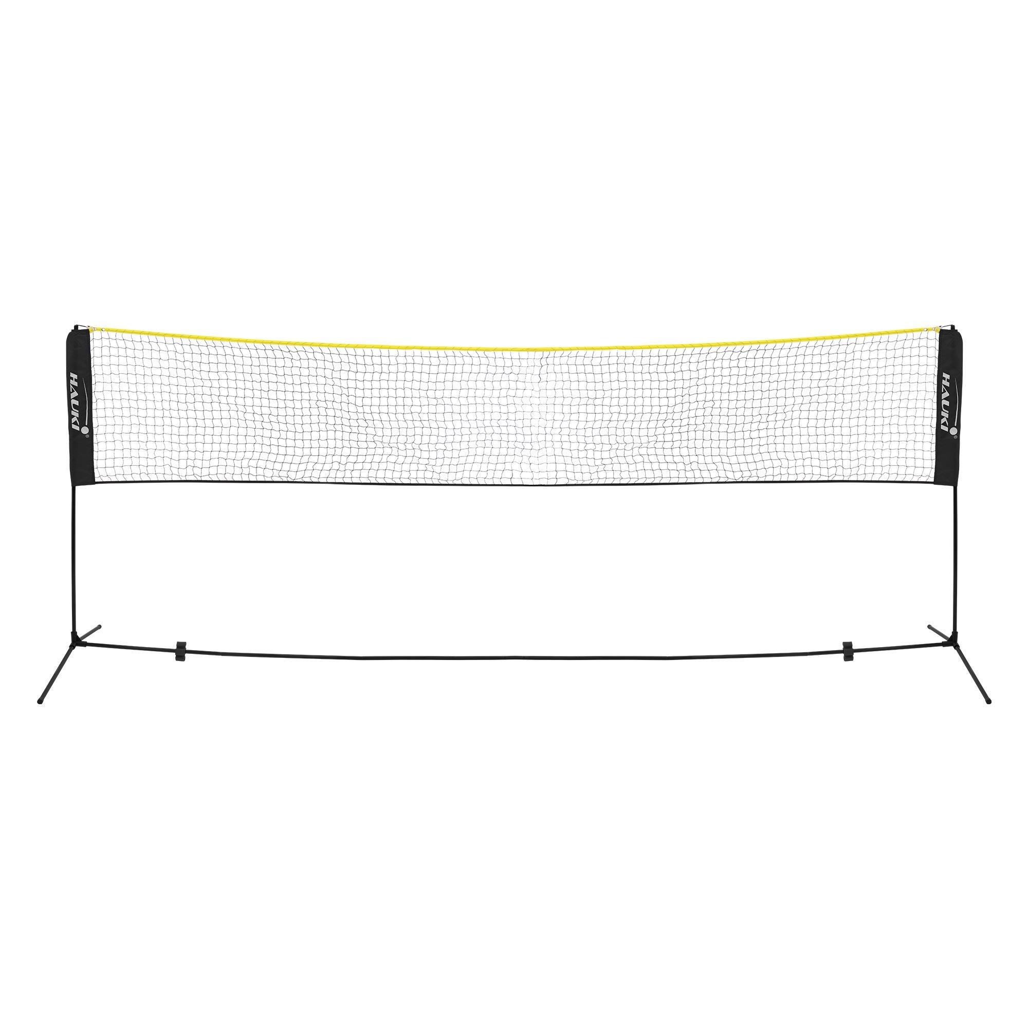 AKTIVE Filet De Volley-Ball Et De Badminton, Réglable En Hauteur, Noir AKTIVE Filet De Volley-Ball Et De Badminton, Réglable En Hauteur, Noir