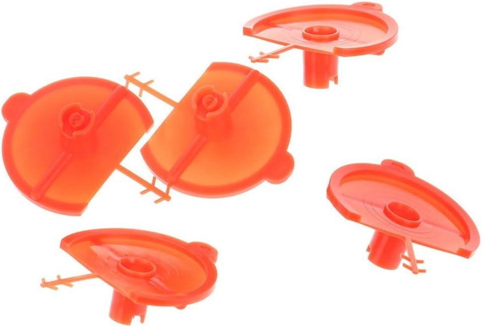 Buses pour pistolet à mousse polyuréthane, lot de 5, buses à jet plat, buses de rechange pour mousse, buses pour pistolet - 4