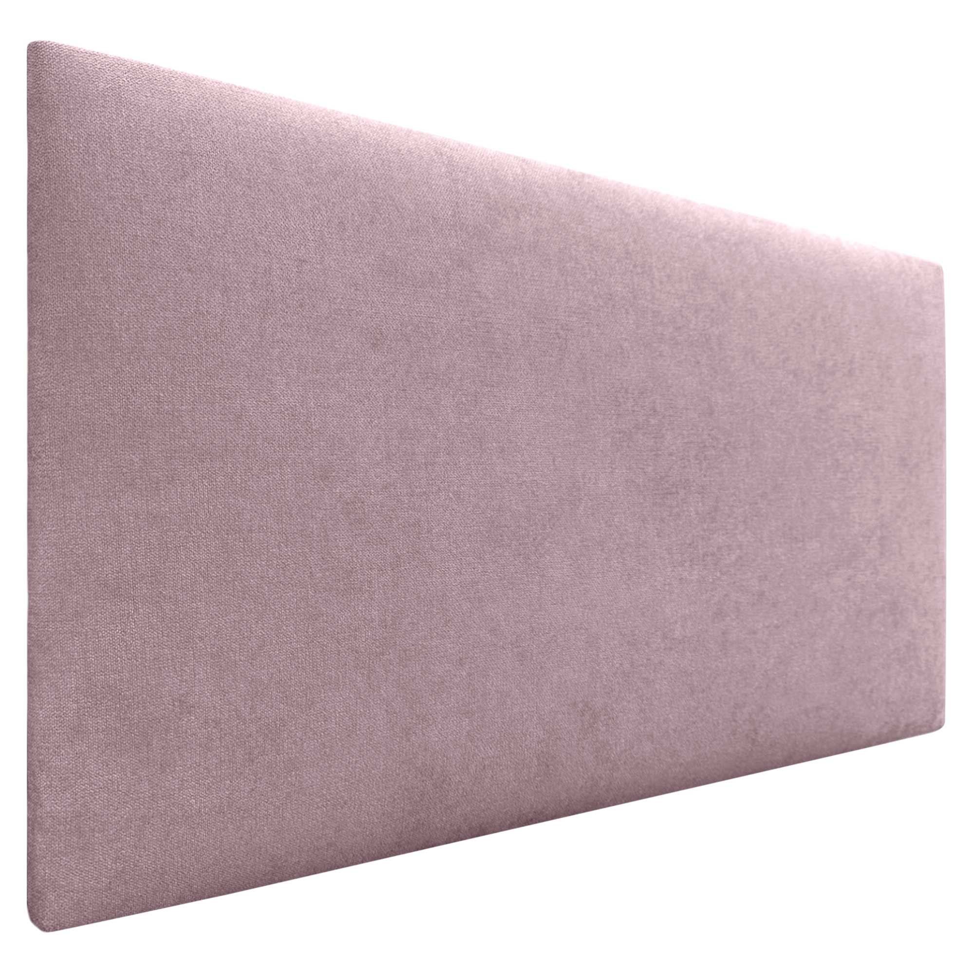 Dhome cabecero de tela aqualine liso cabeceros cabezal tapizado cama lujo (tela rosa, 90cm (camas 70/80/90))