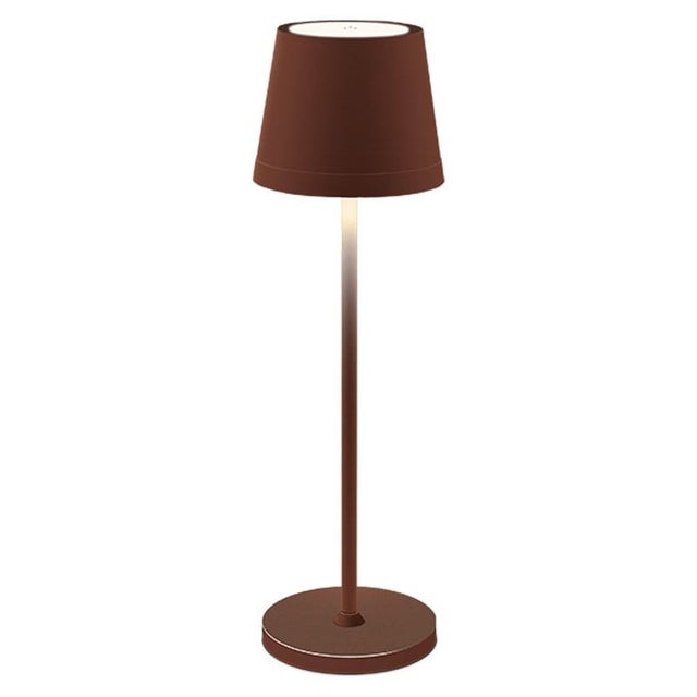 Lampes de table LED rechargeables avec USB et Type C Lume Plus - Colour SaddleBrown
