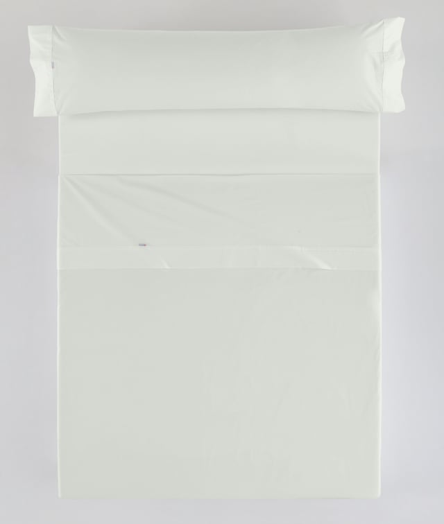 Ensemble de draps blanc cassé de 105 (3 pièces)
