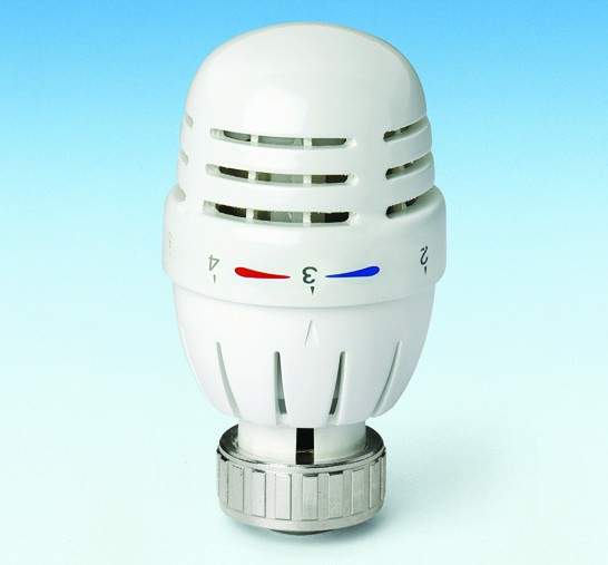 Tête thermostatique avec capteur de cire Pettinaroli 106CN - blanc
