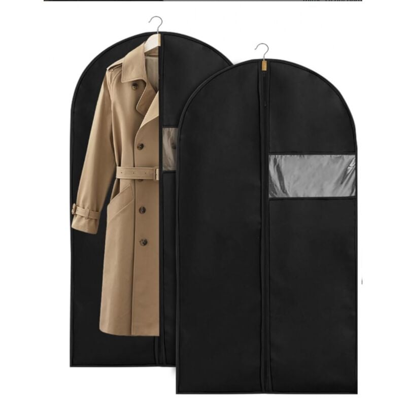 Vosara Lot de 2 Housses de vêtements étanches à la poussière et