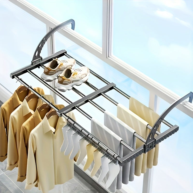 Étendoir à Chaussettes - 2 Pièces Avec 27 Pinces - Pour Sous-Vêtements, Cravates - Gain De Place