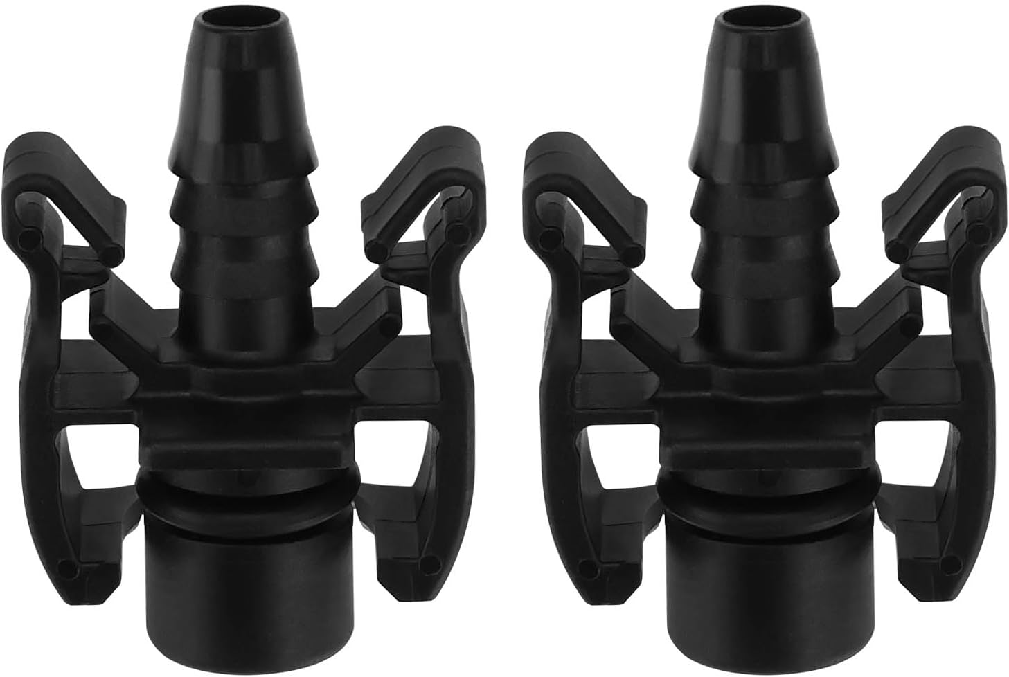 4-częściowy podwójny gwintowany łącznik do zbiorników na wodę, trwałe, szczelne złącze do akwariów, kolektorów wodnych i węży