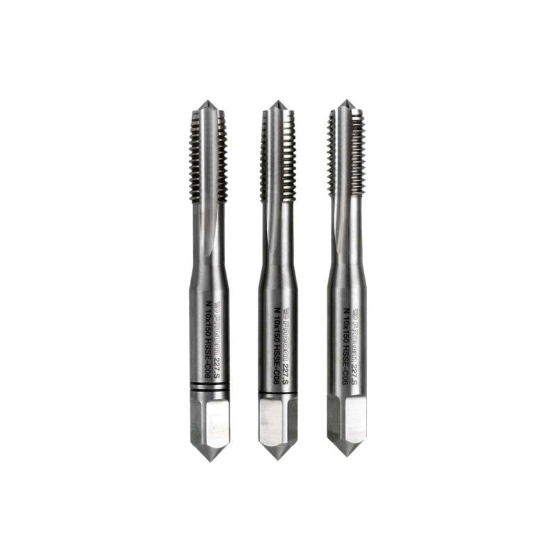 Jeu De 3 Tarauds Main HSS ISO - Profil étagé - Pas 0,60 Mm TIVOLY