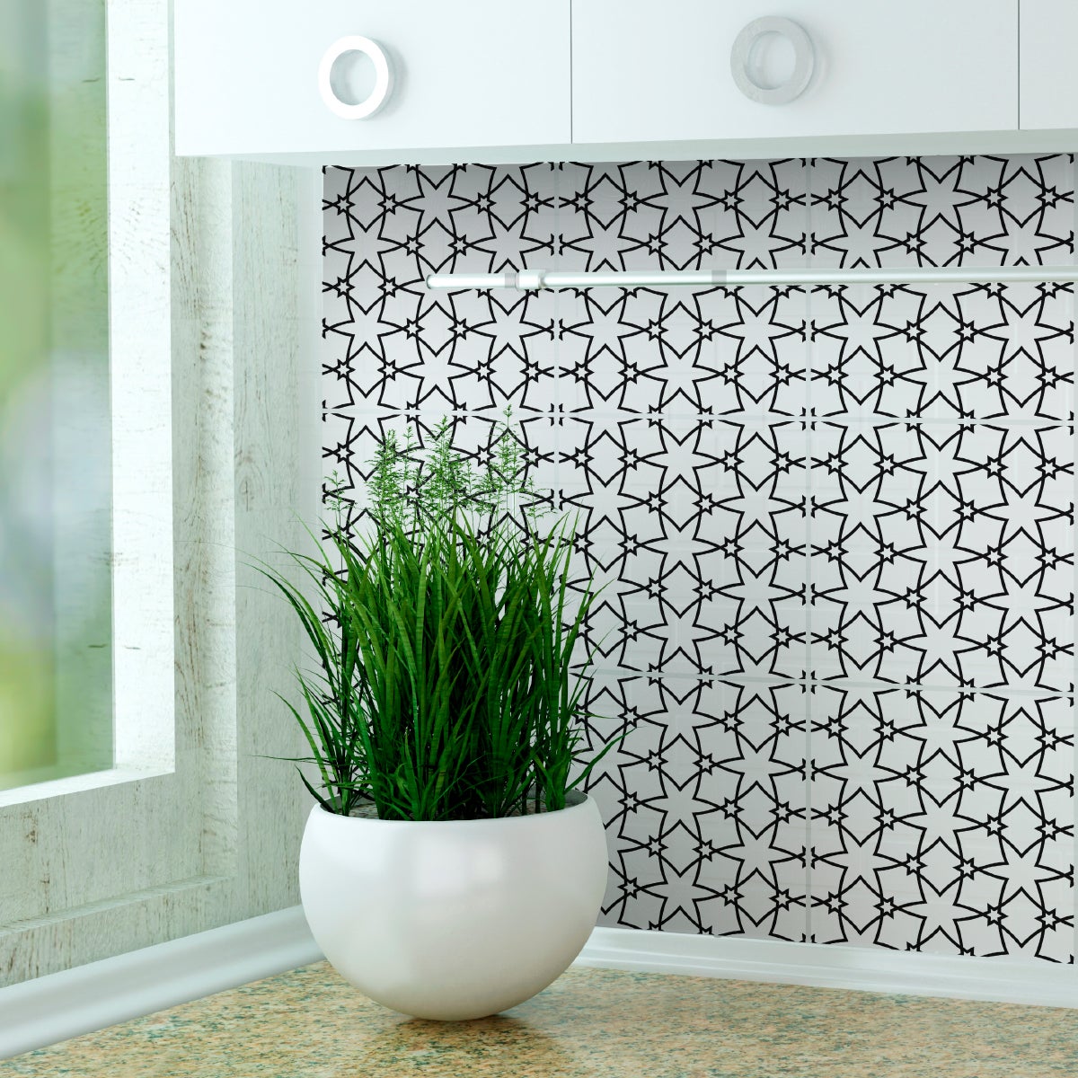 9 adesivo piastrelle orientale Ghabou - Sticker adesivo - adesivi murali - 9stickers15x15cm - 4