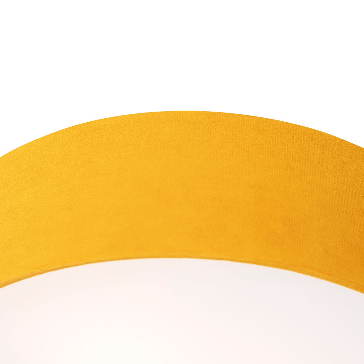 Plafoniera smart ocra 40 cm con 2 Wifi A60 - Drum - 4