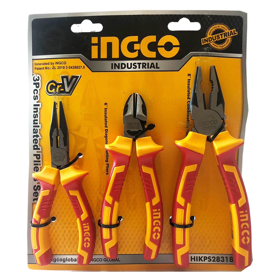 Set 3 Pinze Elettricista Isolate VDE - Professionali Per Taglio, Presa E Lavoro Cavi - Foto 10