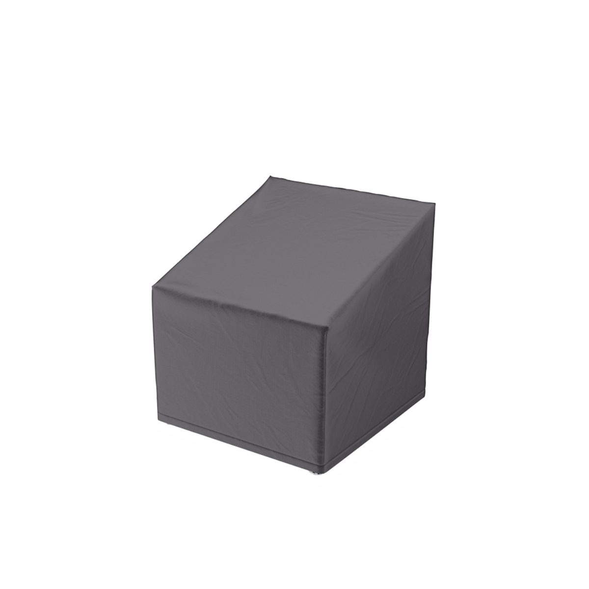 Husa mobilier gradina AeroCover pentru fotoliu cu spatar inalt, 75x78x110 cm, patrata, antracit